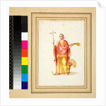 Large design of a wall with paintings. by Pietro Santi Bartoli