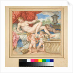 Recumbent Danae with the Cupids Shown by Pietro Santi Bartoli