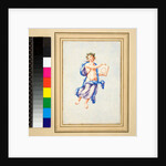 Male figure hovering by Pietro Santi Bartoli