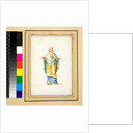 Female figure on pedestal by Pietro Santi Bartoli