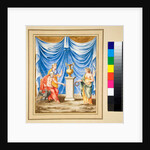 Jupiter sitting to the left with an Eagle and a Female Figure by Pietro Santi Bartoli