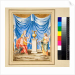 Jupiter sitting to the left with an Eagle and a Female Figure by Pietro Santi Bartoli