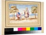Two men in Phrygain Caps by Pietro Santi Bartoli