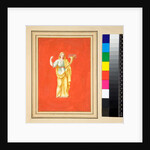 Female figure on red ground by Pietro Santi Bartoli