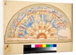 Design for a ceiling lunette by Pietro Santi Bartoli