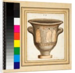 A red figured vase by Pietro Santi Bartoli