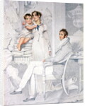 Mr and Mrs Richmond Thackeray and their son, William Makepeace Thackeray 1814 by George Chinnery
