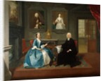 Reverend Streynsham Master and his wife, Margaret of Croston, Lancashire, 1743-44 by Arthur Devis