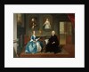 Reverend Streynsham Master and his wife, Margaret of Croston, Lancashire, 1743-44 by Arthur Devis