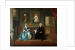 Reverend Streynsham Master and his wife, Margaret of Croston, Lancashire, 1743-44 by Arthur Devis