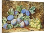 Plums and Grapes, 1877 by Thomas Collier