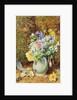 Pale Blue China Jug with Heaths and Small Flowers, c.1860 by William Henry Hunt
