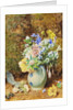 Pale Blue China Jug with Heaths and Small Flowers, c.1860 by William Henry Hunt