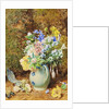 Pale Blue China Jug with Heaths and Small Flowers, c.1860 by William Henry Hunt