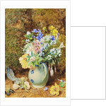 Pale Blue China Jug with Heaths and Small Flowers, c.1860 by William Henry Hunt
