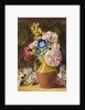 Mixed Flowers in a Brown and Fawn Jug, c.1860 by William Henry Hunt