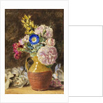 Mixed Flowers in a Brown and Fawn Jug, c.1860 by William Henry Hunt
