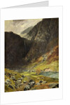 Styhead Pass, Borrowdale, 1854 by Alfred William Hunt