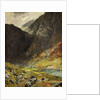 Styhead Pass, Borrowdale, 1854 by Alfred William Hunt