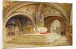 High Altar over the Tomb of Francis of Assisi, 1909 by Ada Hunter