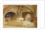 High Altar over the Tomb of Francis of Assisi, 1909 by Ada Hunter