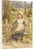 The Wood Gatherer, c.1880 by Henry James Johnstone