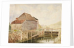 Old Mill and Lock Gates, c.1820-40 by William Henry Hunt