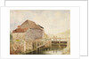 Old Mill and Lock Gates, c.1820-40 by William Henry Hunt