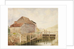 Old Mill and Lock Gates, c.1820-40 by William Henry Hunt