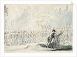 Wellington in the Pyrenees with his Mule by Isaac Robert Cruikshank