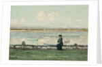 The Lune at Sunderland Point by William Page Atkinson Wells
