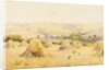 View of a Cornfield with Rooks by Harry E. James