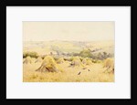 View of a Cornfield with Rooks by Harry E. James
