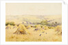 View of a Cornfield with Rooks by Harry E. James