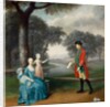Francis Vincent, his wife Mercy, and daughter Ann, of Weddington Hall, Warwickshire, 1763 by Arthur Devis
