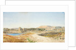 Sacred Lake and Ruins of the Temple at Karnak, c.1907-10 by John Somerscales