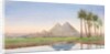 The Pyramids at Gizah, c.1907-10 by John Somerscales