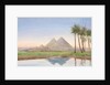 The Pyramids at Gizah, c.1907-10 by John Somerscales
