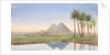 The Pyramids at Gizah, c.1907-10 by John Somerscales