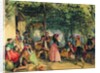 The Fiesta at Granada by John Frederick Lewis
