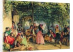 The Fiesta at Granada by John Frederick Lewis