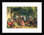The Fiesta at Granada by John Frederick Lewis