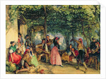 The Fiesta at Granada by John Frederick Lewis
