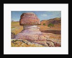 The Sphinx at Gizeh, 1854 by William Holman Hunt