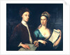 Portrait of Richard Boyle, 3rd Earl of Burlington and his wife Lady Dorothy Savile 1723 by William Aikman