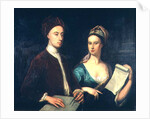 Portrait of Richard Boyle, 3rd Earl of Burlington and his wife Lady Dorothy Savile 1723 by William Aikman