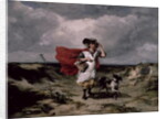 Crossing the Heath, Windy Day, 1836 by Paul Falconer Poole