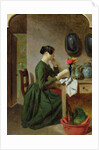 The Housekeeper, c.1858 by J. Davies