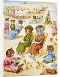 Holiday Time by Louis Wain