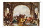 The Doge's Watergate at Venice, c.1830 by George Cattermole